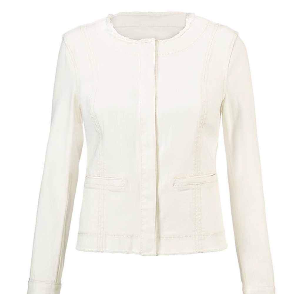 Cabi Castaway S White Jacket